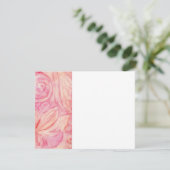 ウェディングシャワーサンキューカード生花 サンキューカード (スタンド正面)