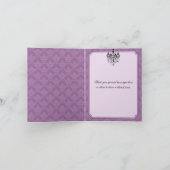 ウェディングシャワーティーパーティーお礼 サンキューカード (内部)