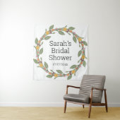 ウェディングシャワーパーソナライズされたタペストリー タペストリー (インサイチュ)