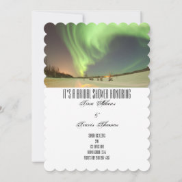 ウェディングシャワーパーティー オーロラ ゲスト 招待状