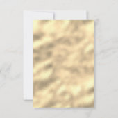 ウェディングシャワーパーティー ローズペイント フローラル バーガンディ 招待状 (裏面)