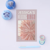 ウェディングシャワービンゴピンクスとラベンダーで素敵 チラシ (シングル)