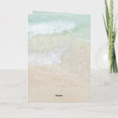 ウェディングシャワービーチサンドドル招待状 招待状 (裏面)