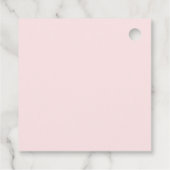 ウェディングシャワーブラッシュピンクミニマル フェイバータグ (裏面)