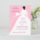 ウェディングシャワーランチ会への招待 招待状 (スタンド正面)