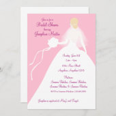 ウェディングシャワーランチ招待状 招待状 (正面/裏面)