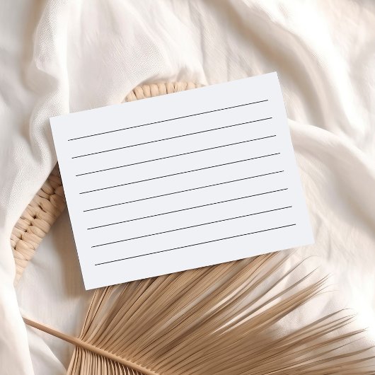 ウェディングシャワーレシピリクエスト ブルー フローラル ガウン エンクロージャーカード