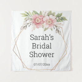 ウェディングシャワー壁ポスターパーソナライズされた タペストリー