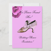 ウェディングシャワー招待状ザプリンセス 招待状 (正面)