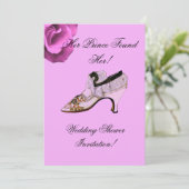 ウェディングシャワー招待状ザプリンセス 招待状 (スタンド正面)