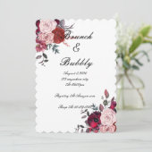 ウェディングシャワー招待状 セーブザデート (スタンド正面)