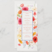 ウェディングシャワー招待状 招待状 (正面/裏面)