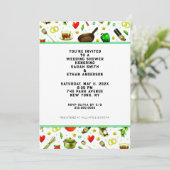 ウェディングシャワー招待状 招待状 (スタンド正面)