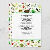 ウェディングシャワー招待状 招待状 (正面/裏面)