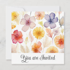 ウェディングシャワー招待 招待状