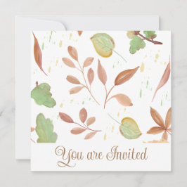 ウェディングシャワー招待 招待状