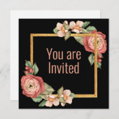 ウェディングシャワー招待 招待状 (正面/裏面)