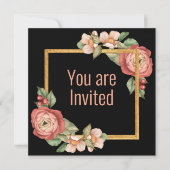 ウェディングシャワー招待 招待状 (正面)