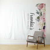 ウェディングシャワー背景 - フォトブース 結婚式 タペストリー (インサイチュ(横))