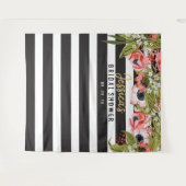 ウェディングシャワー背景 - フォトプロップ - フォトブース タペストリー (正面(横))