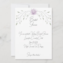 ウェディングシャワー エレガントな葉とピンクの蓮