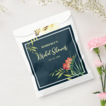 ウェディングシャワー オレンジ クロコスミア 水彩画