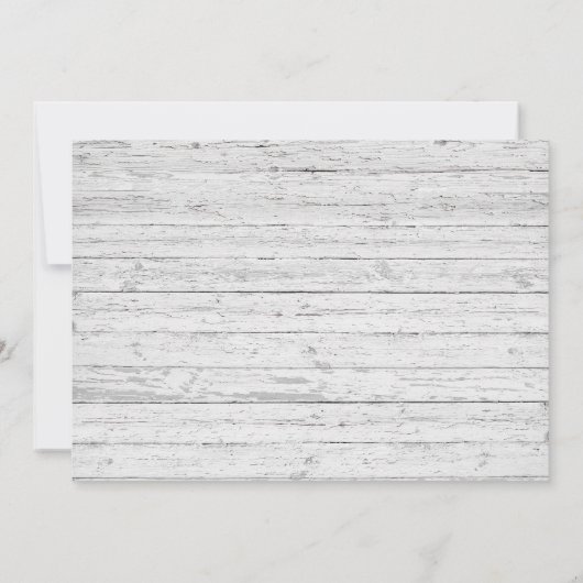 ウェディングシャワー サマーナイト ライトハウス 招待状 (裏面)