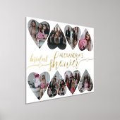 ウェディングシャワー スクリプト, 愛のウェディング記念ギフト 箔ポスター (レイダウン)