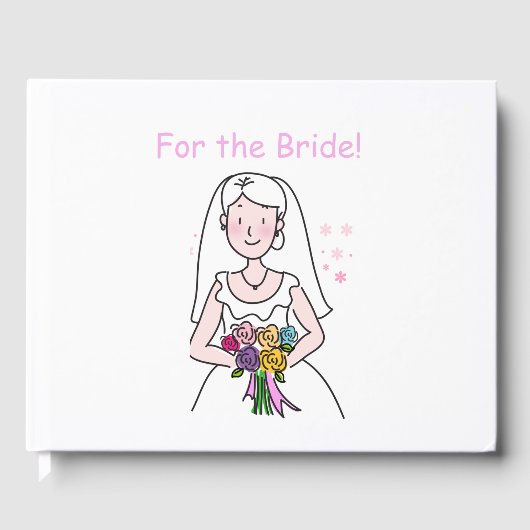 ウェディングシャワー/バチェロレッテ ゲストブック (正面)