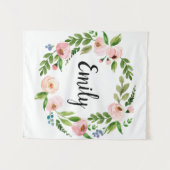 ウェディングシャワー バナー 生地 看板 タペストリー (正面(横))