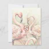 ウェディングシャワー パーティー イベント QR コード レスポンス カード (正面)