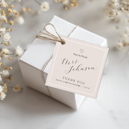 ウェディングシャワー フェイバータグ | 未来のMrs. ありがとう