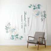 ウェディングシャワー フォトバックドロップ タペストリー (インサイチュ(横))