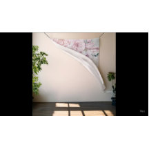 ウェディングシャワー フォトバックドロップ 花 ラスティック ウッド