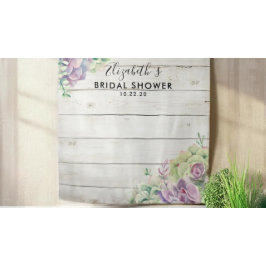 ウェディングシャワー フォトブース 背景 シックな木製 タペストリー