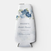 ウェディングシャワー フローラル ユーカリ 多肉植物 オーダーメイド ボトルクーラー (正面)