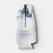 ウェディングシャワー フローラル ユーカリ 多肉植物 オーダーメイド ボトルクーラー (裏面)