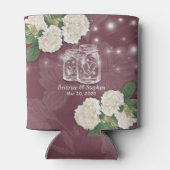 ウェディングシャワー メイソンジャー ハイドランジア ストリングライト 缶クーラー (裏面)