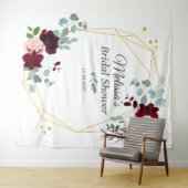 ウェディングシャワー ユーカリ フォトブース 背景 タペストリー (インサイチュ(横))