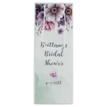 ウェディングシャワー ラベンダー&グリーンフラワーのギフト