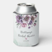 ウェディングシャワー ラベンダー＆グリーンフラワー 缶クーラー (缶裏面)