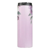 ウェディングシャワー ラベンダー 水彩 フラワー タンブラー (裏面)