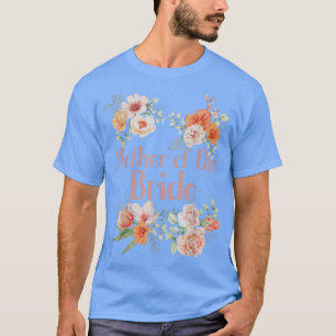 ウェディングシャワー 花 ブライズシャワー マザー Tシャツ
