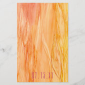 ウェディングシャワー BINGOフレッシュフラワーデザイン チラシ (裏面)