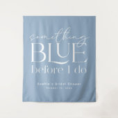 ウェディングシャワー Something Blue Before I Do タペストリー (正面)