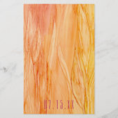 ウェディングシャワーBINGOFresh花デザイン チラシ (裏面)