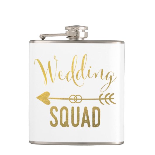 ウェディングスクワッド フラスク (正面)