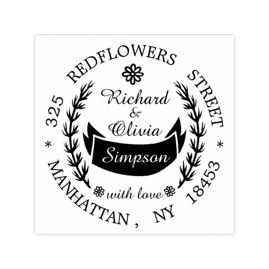 ウェディングスタンプ セルフインキングスタンプ (デザイン)