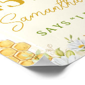 ウェディングスプリングビーブライダルシャワーまであと何日 ポスター (角)