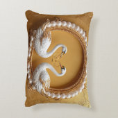 ウェディングスワン アクセントクッション (裏面(縦))